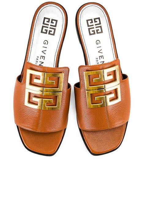 givenchy sandals women's|Givenchy 4g flat mule sandals.